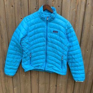 Patagonia Down Sweater Jacket Large Sky Blue